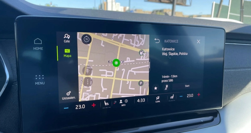 Skoda Octavia cena 78900 przebieg: 159000, rok produkcji 2021 z Janowiec Wielkopolski małe 232